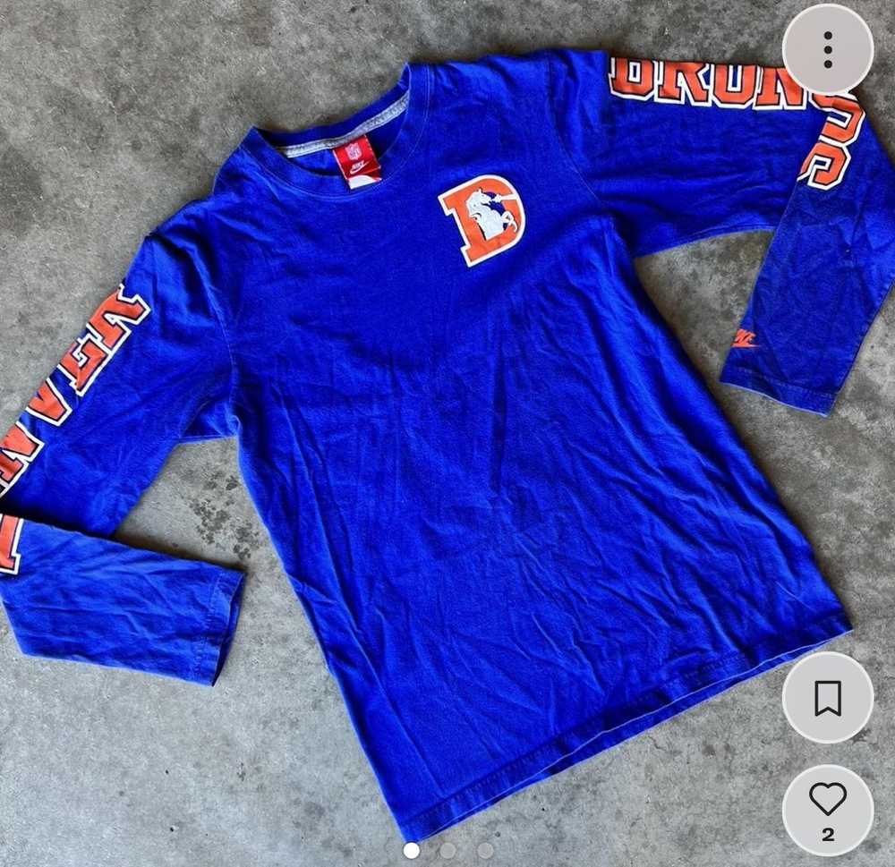 Nike × Streetwear × Vintage Denver Broncos Baseba… - image 1