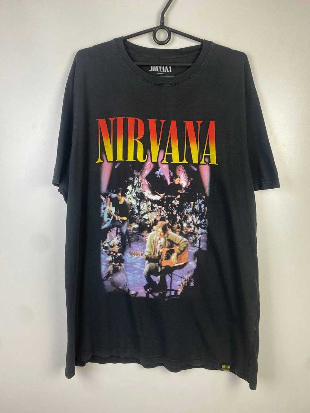 Nirvana × Vintage Nirvana Unplugged tour vintage … - image 1