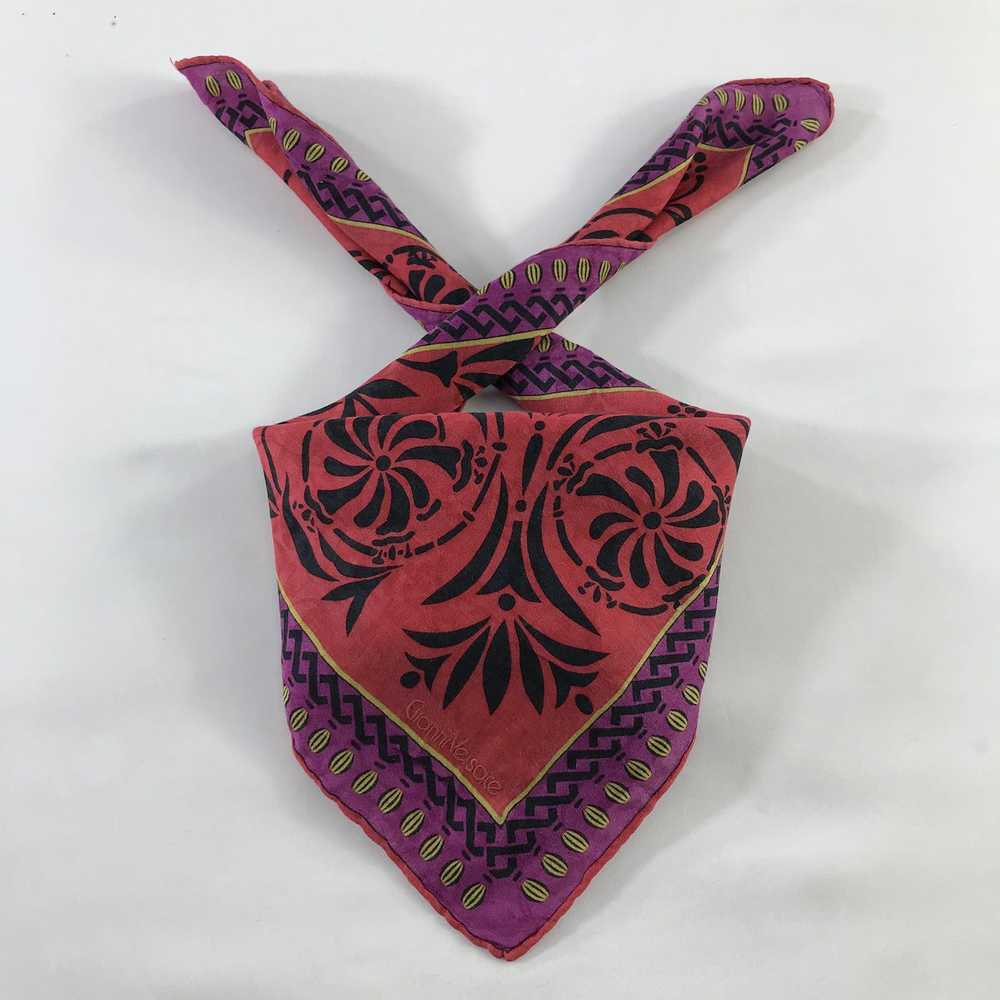 Vintage Gianni Versace Handkerchief / Neckerchief… - image 1