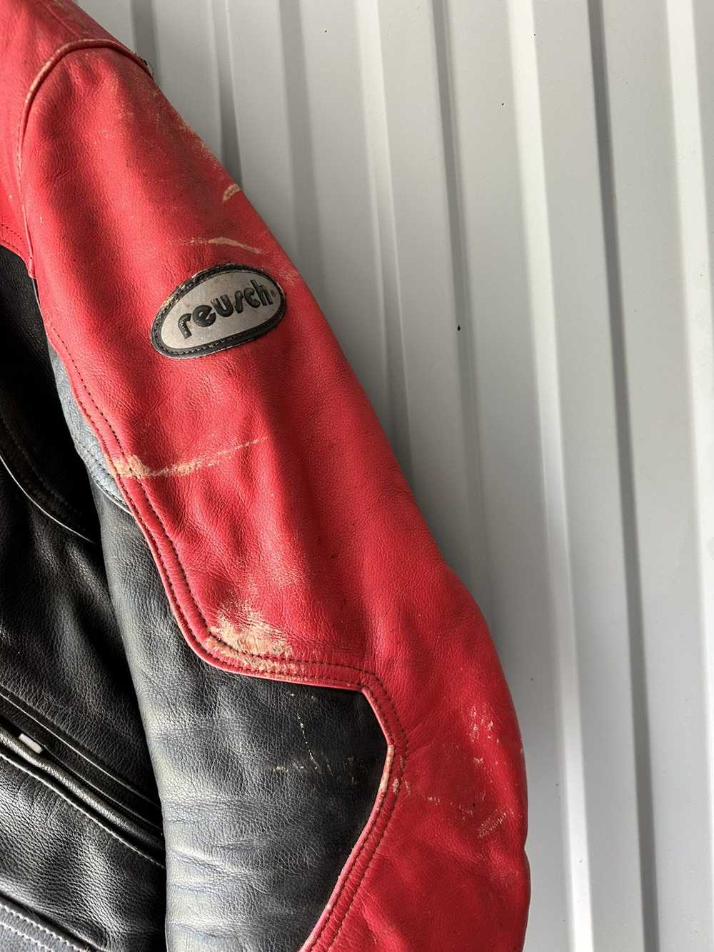 Leather Jacket × Racing × Vintage Racing Rare Gen… - image 10