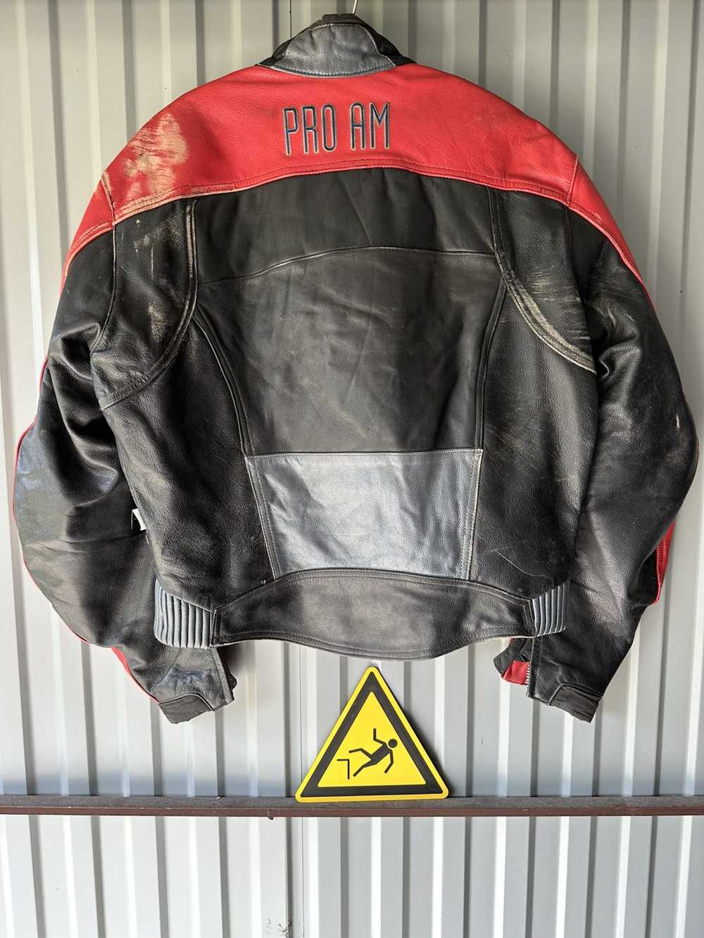 Leather Jacket × Racing × Vintage Racing Rare Gen… - image 2