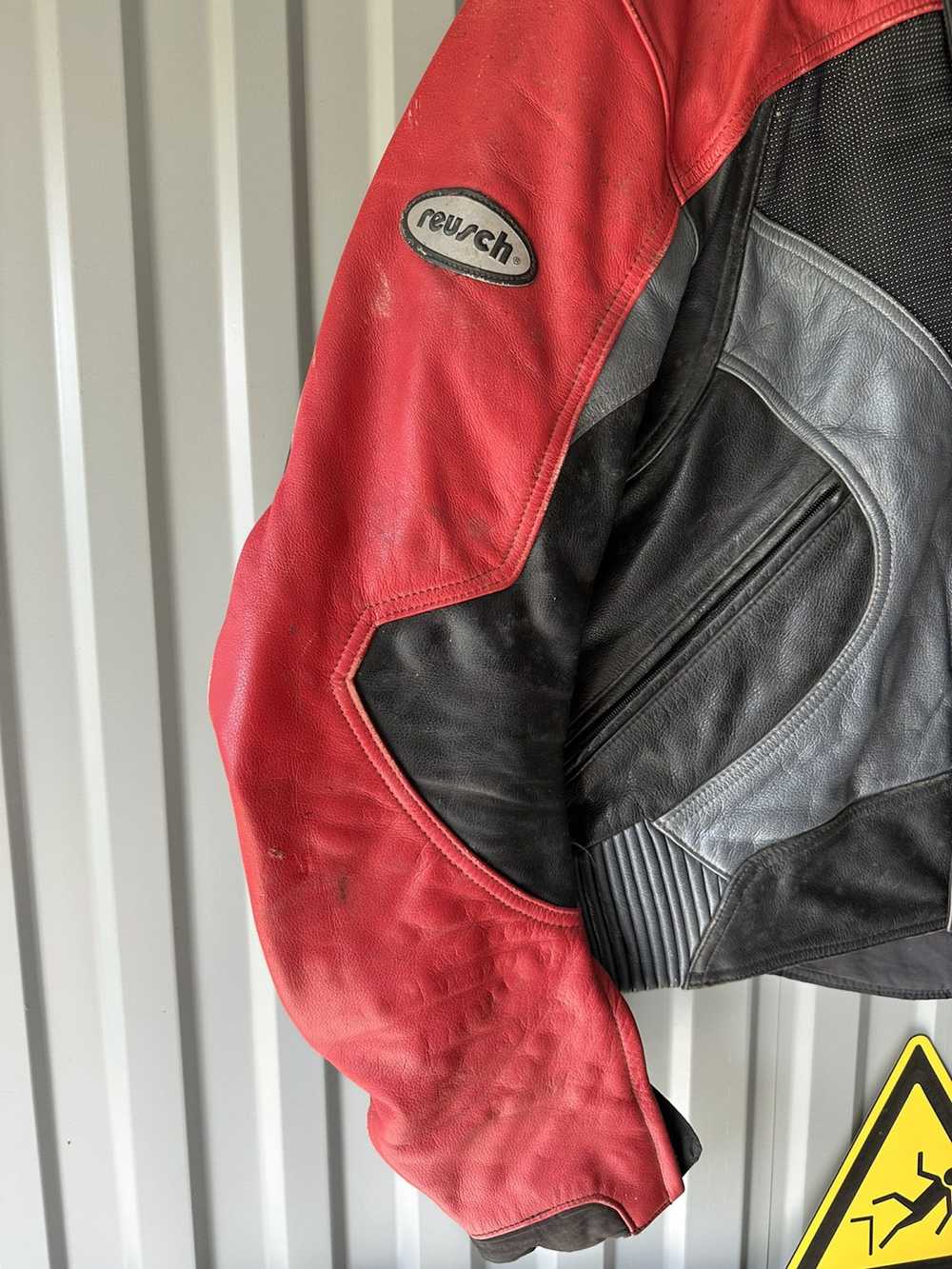 Leather Jacket × Racing × Vintage Racing Rare Gen… - image 3