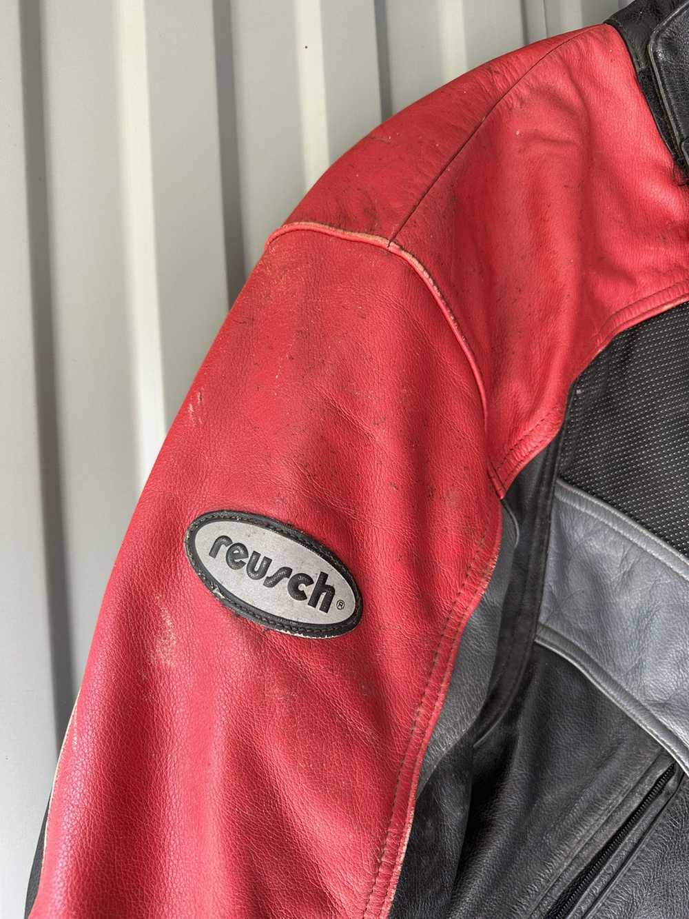 Leather Jacket × Racing × Vintage Racing Rare Gen… - image 5