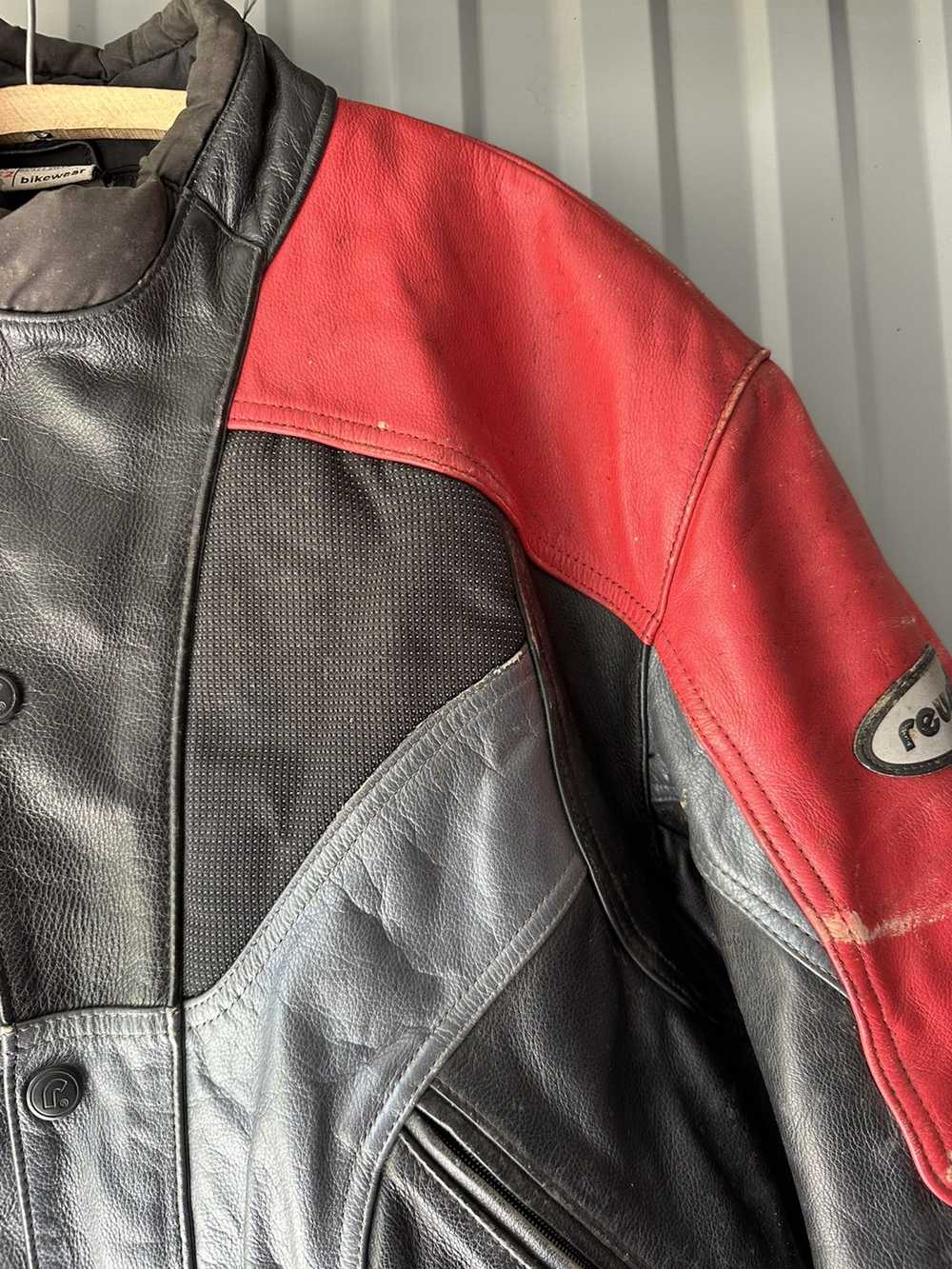 Leather Jacket × Racing × Vintage Racing Rare Gen… - image 8