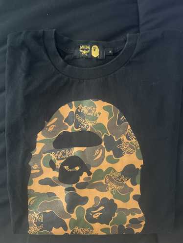 Mcm bape clearance collab