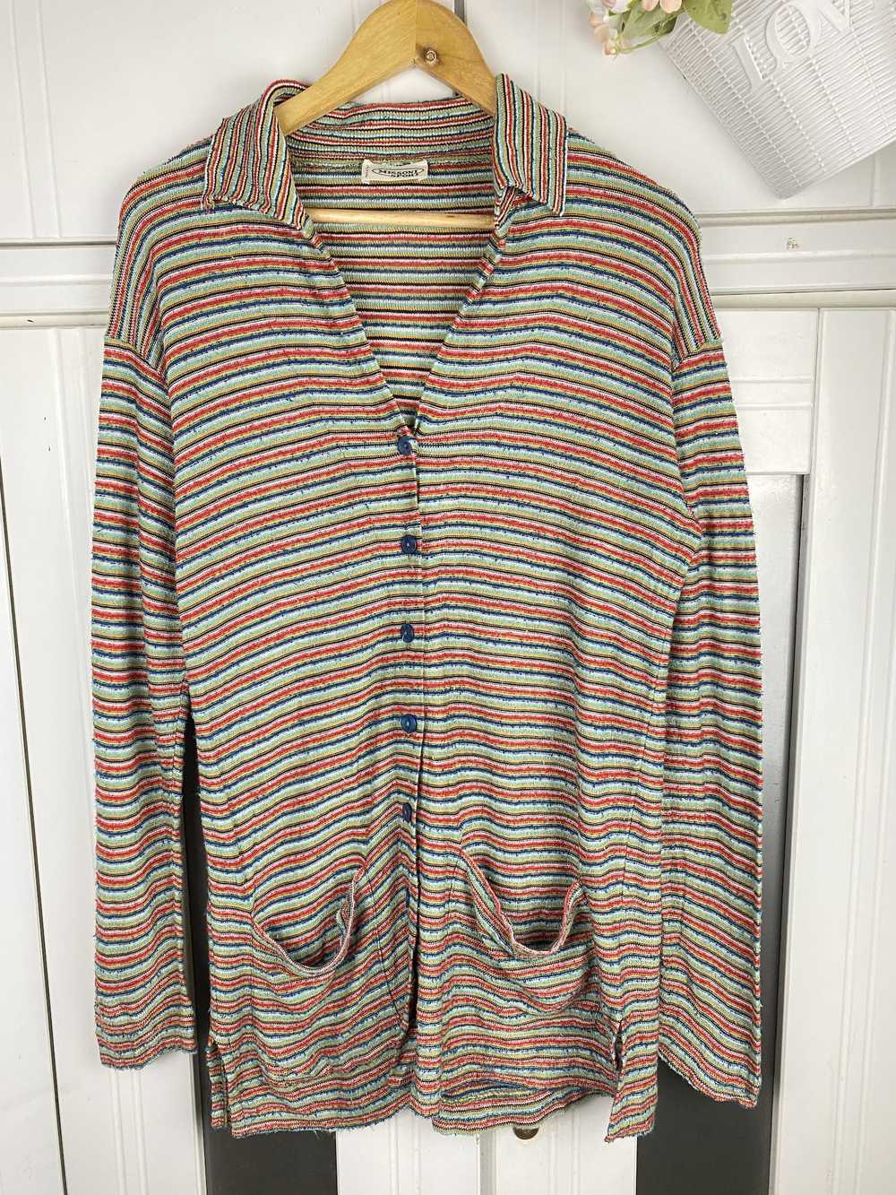 Italian Designers × Missoni Missoni Cardigan Butt… - image 1