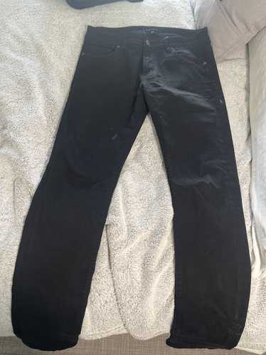 LE CULOTTIER vintage wide leg sailor jeans dungaree deep blue denim