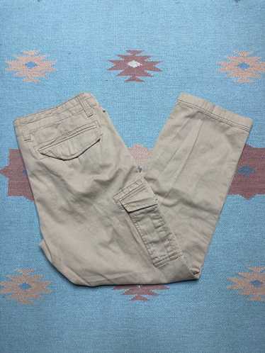 Japanese Style Men Jeans Vintage Loose Denim Cargo Pants Streetwear Hip Hop  Harem Jeans Men Sky Blue 33