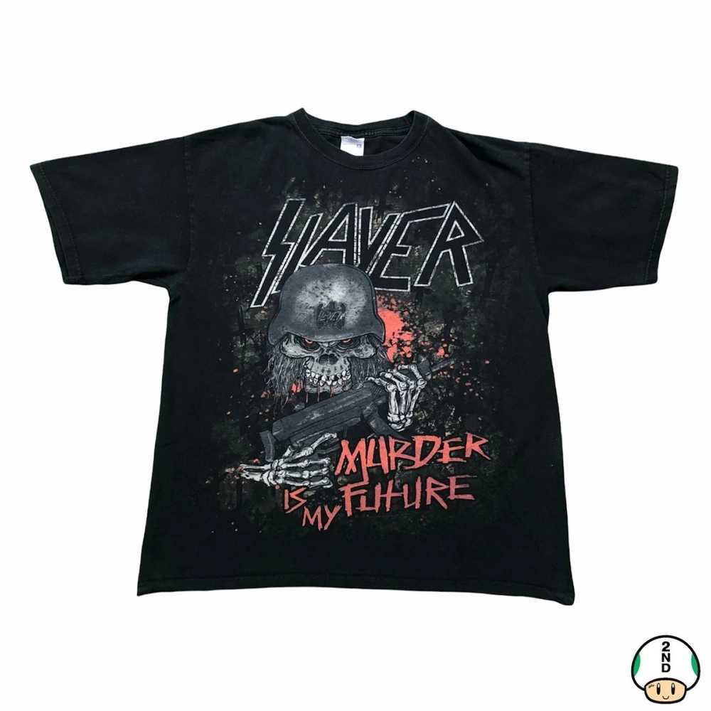 Band Tees × Slayer × Vintage Vintage 2010 Slayer … - image 1