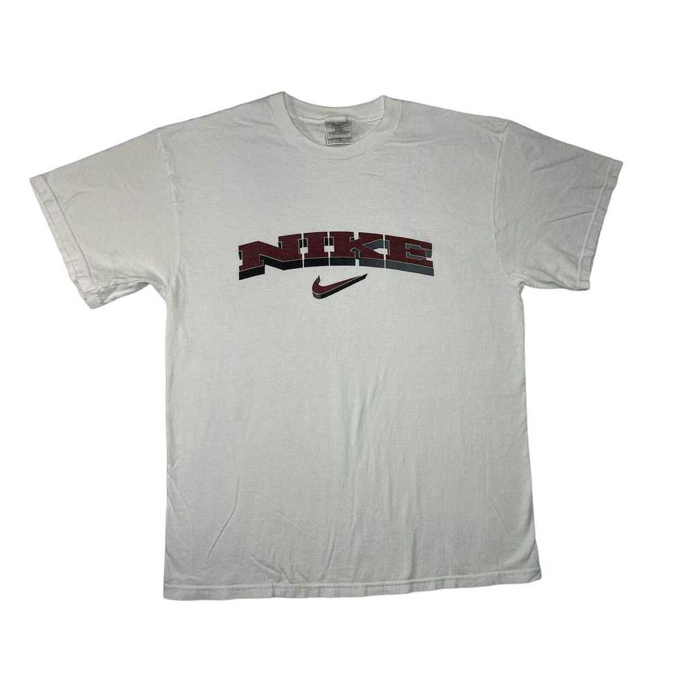 Nike Vintage 90s Nike Basic Center Swoosh Block S… - image 1