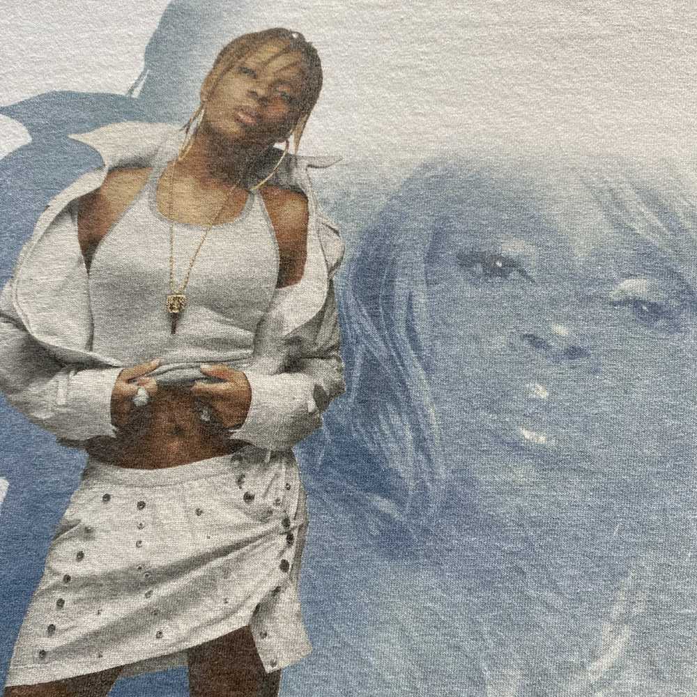 Rap Tees × Streetwear × Vintage Mary J. Blige 200… - image 3