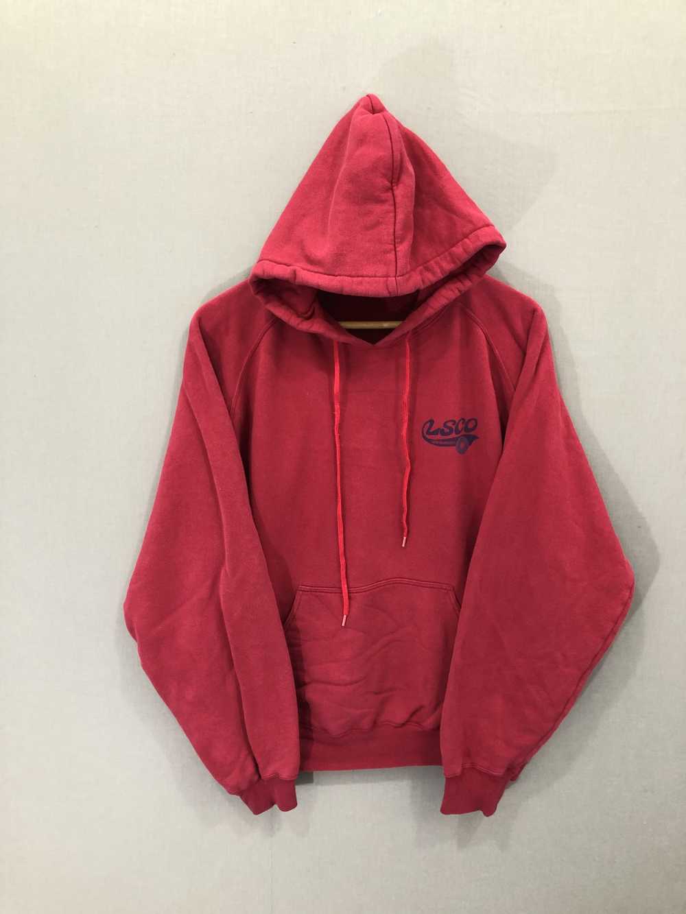 Levi's Levis Vintage Hoodie Red Maroon XL Size #5… - image 2