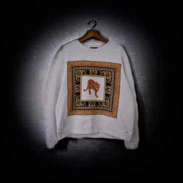Versace Original Versace Sweatshirt Baroque Leopa… - image 1