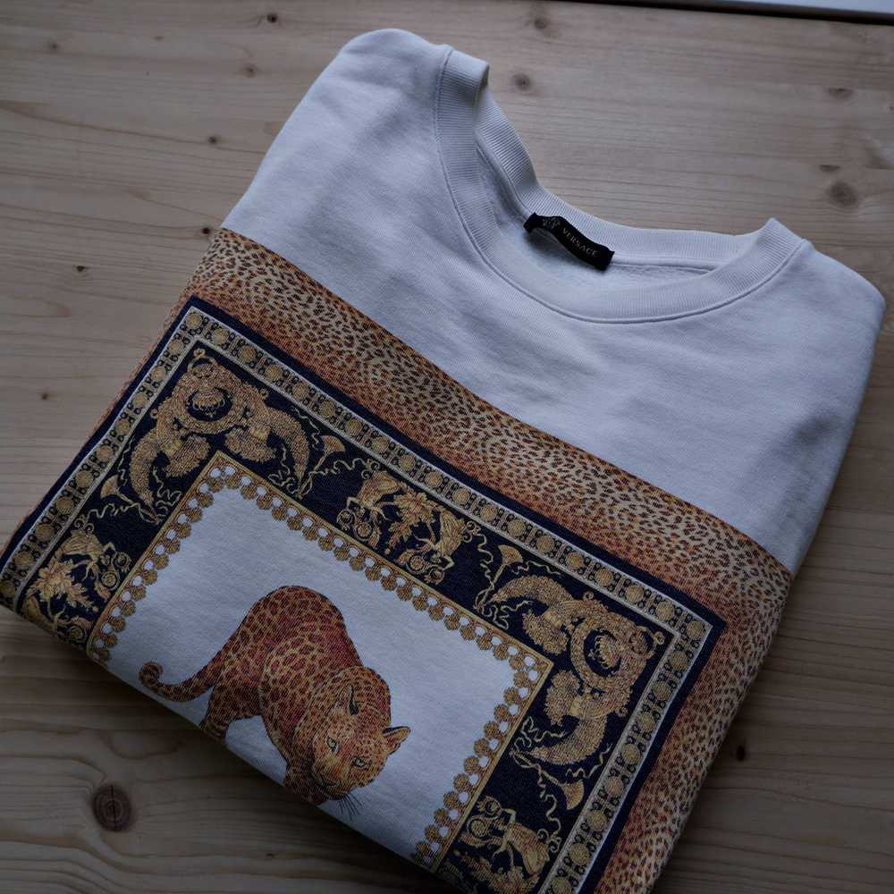 Versace Original Versace Sweatshirt Baroque Leopa… - image 4