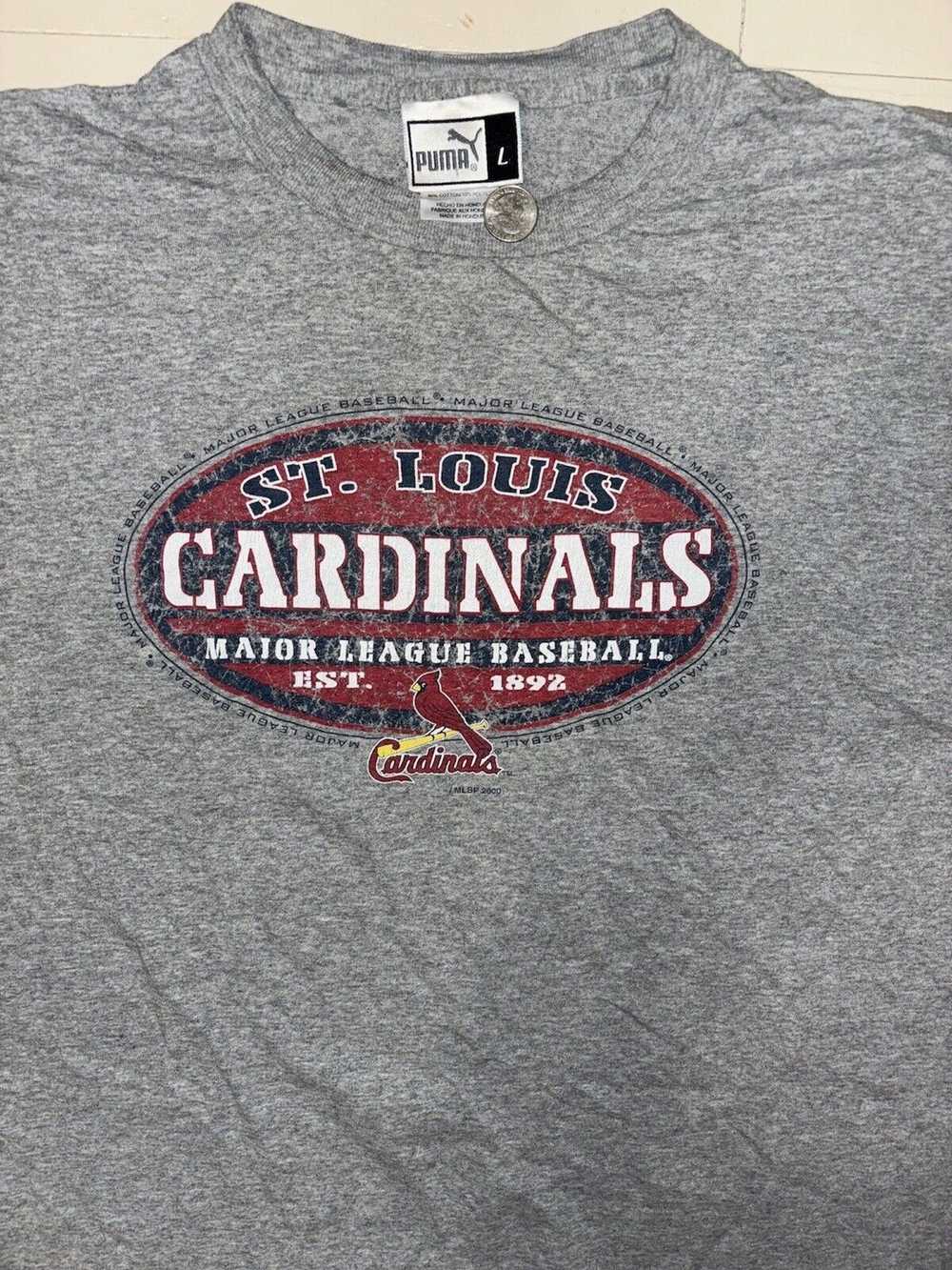 Puma Vintage 2000 Saint Louis Cardinals Puma T Sh… - image 2