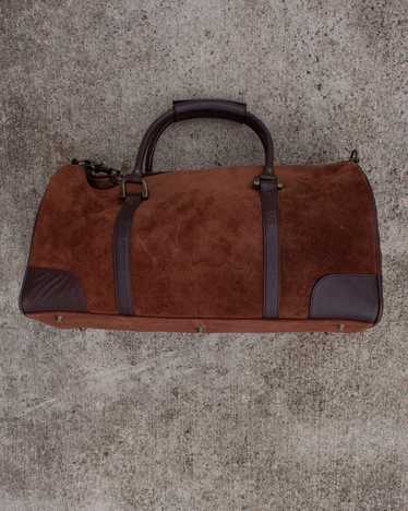 Marlboro Vintage Marlboro Leather/Suede Duffel Bag