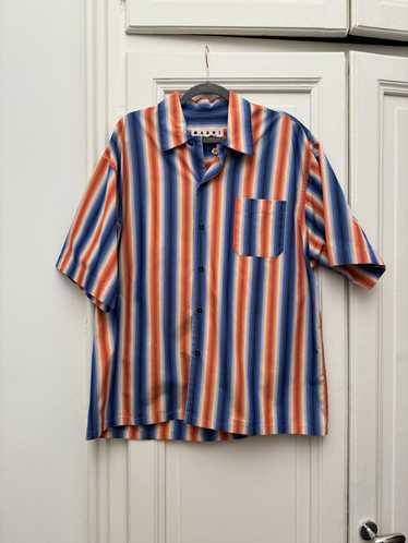 Marni MARNI striped bowling Shirt SS2019 - image 1