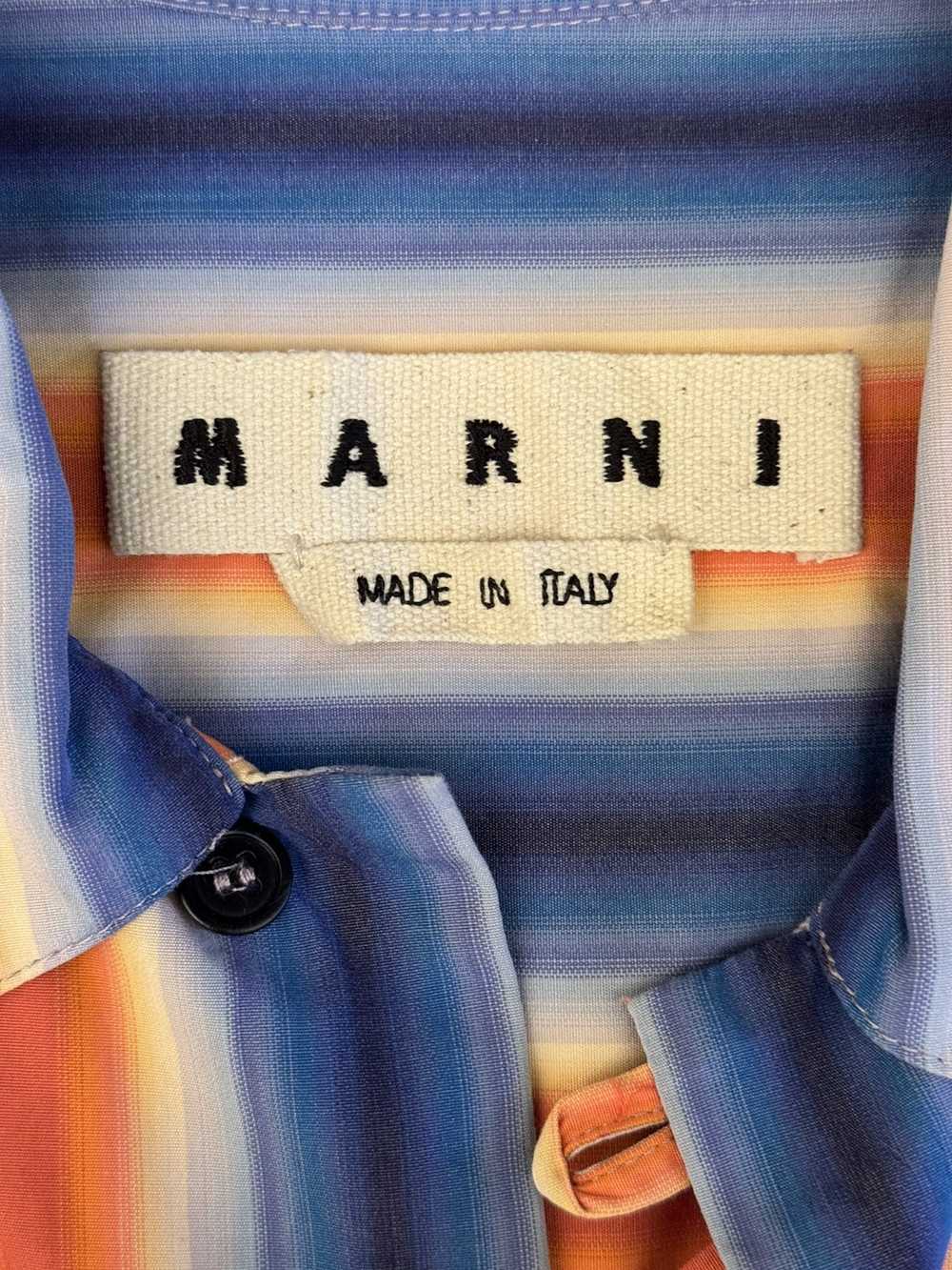 Marni MARNI striped bowling Shirt SS2019 - image 6