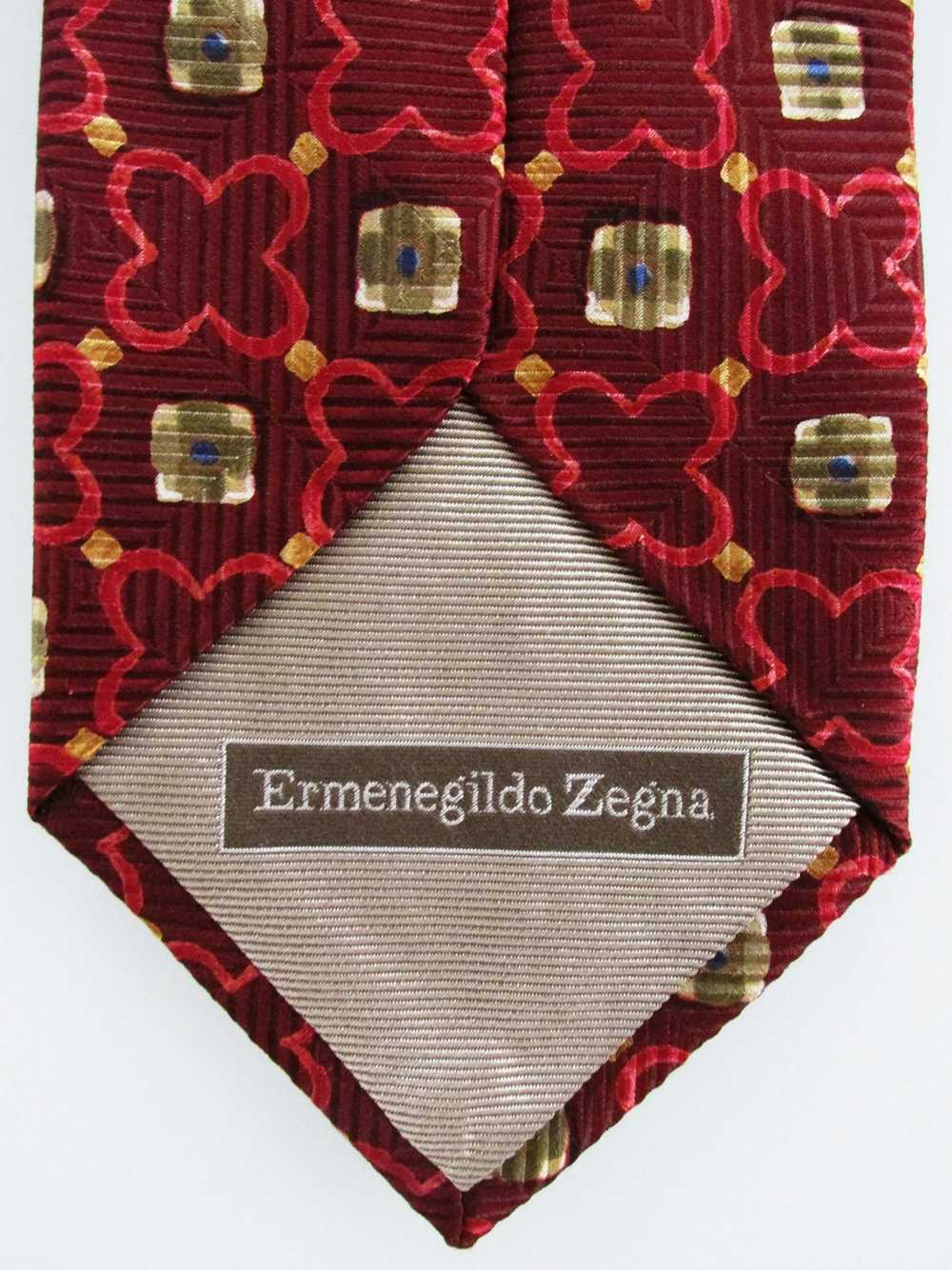 Ermenegildo Zegna Ermenegildo Zegna Men's Silk Tie - image 4