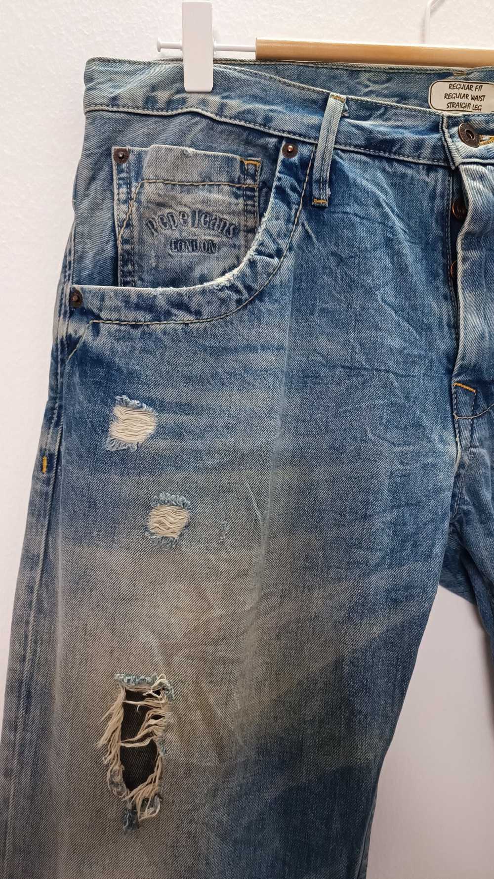 Japanese Brand × Pepe Jeans × Streetwear Shredded… - image 6