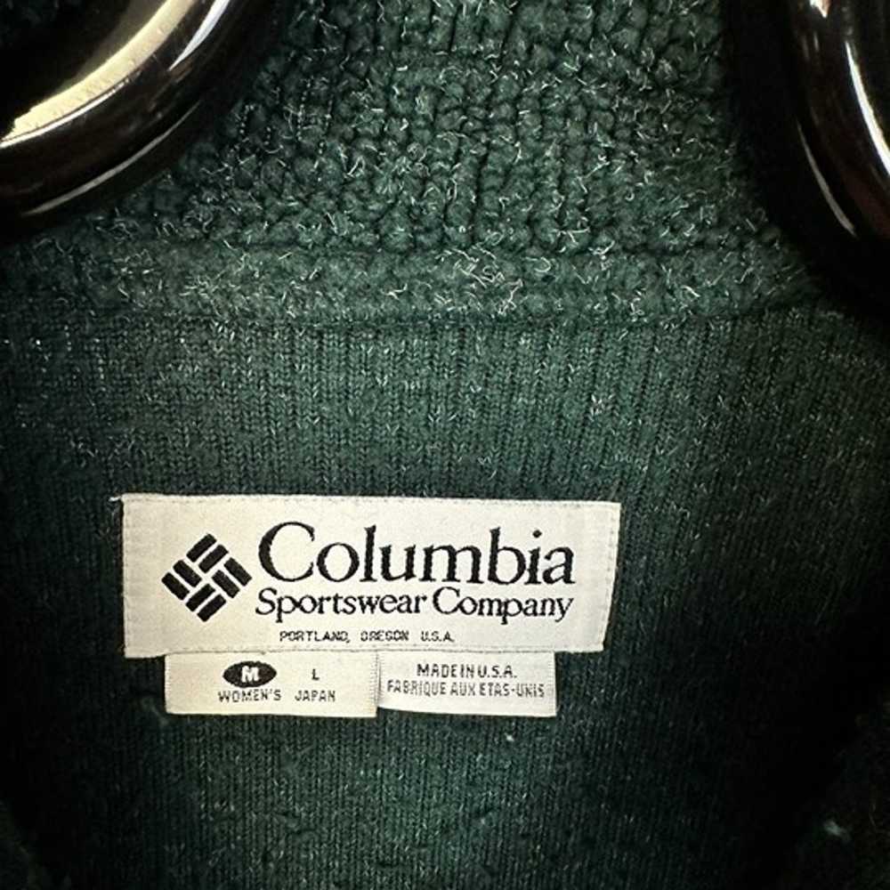 Vintage Columbia Women's Deep Pile Fleece Full Zi… - image 4
