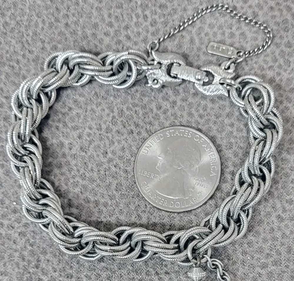 1950s - 1960s Monet Charm Bracelet MCM Mint Condi… - image 3