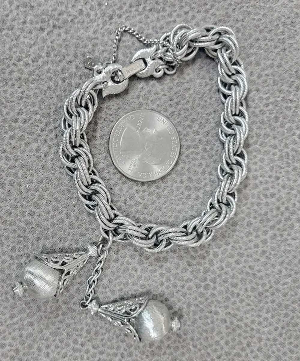 1950s - 1960s Monet Charm Bracelet MCM Mint Condi… - image 5