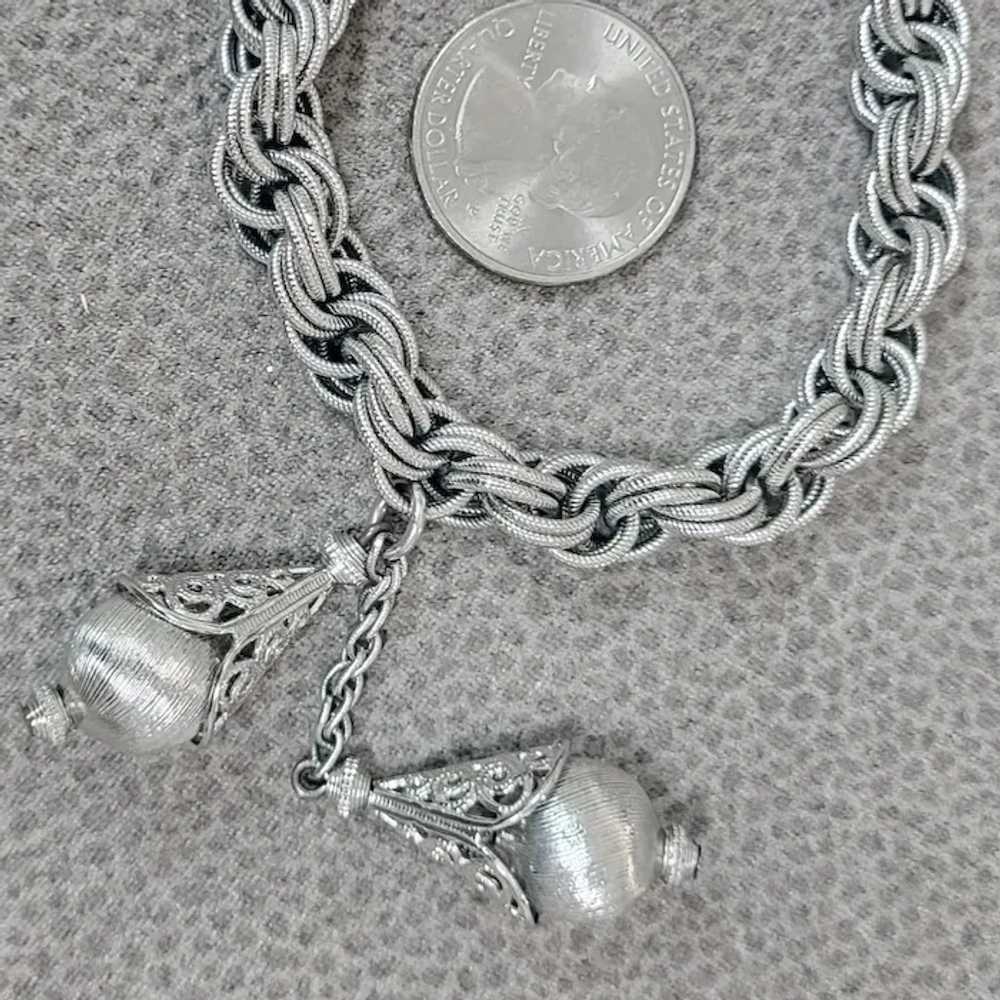 1950s - 1960s Monet Charm Bracelet MCM Mint Condi… - image 6