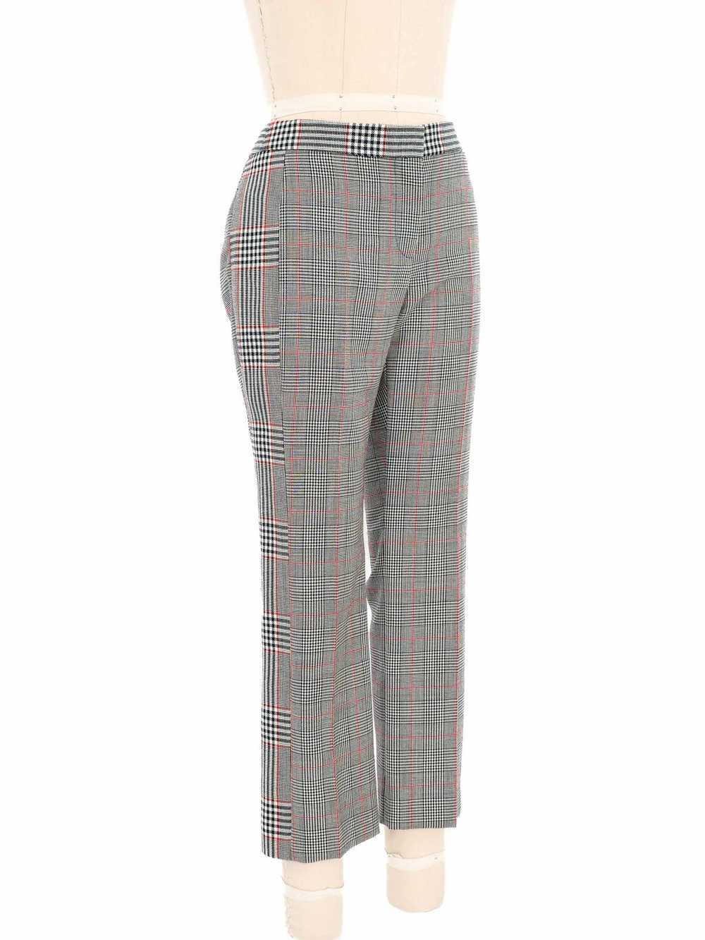 Alexander McQueen Glen Plaid Cropped Trousers - image 3