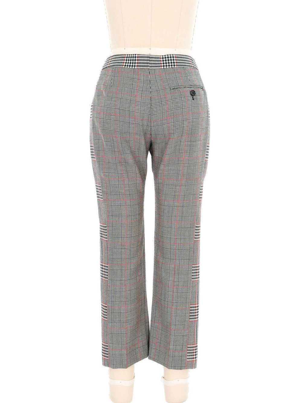 Alexander McQueen Glen Plaid Cropped Trousers - image 4