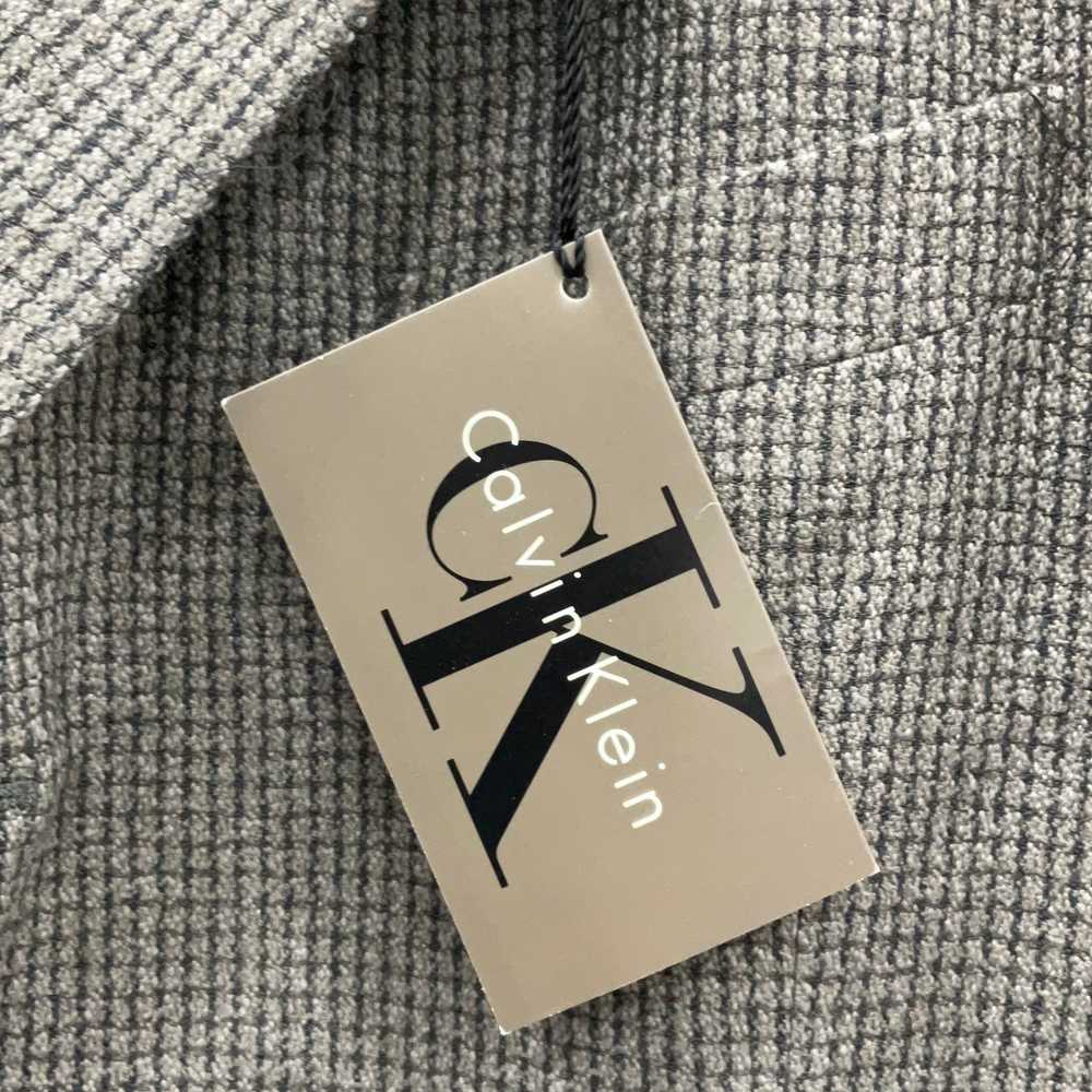 Calvin Klein NWT Mens Gray Long Sleeve Single Bre… - image 3