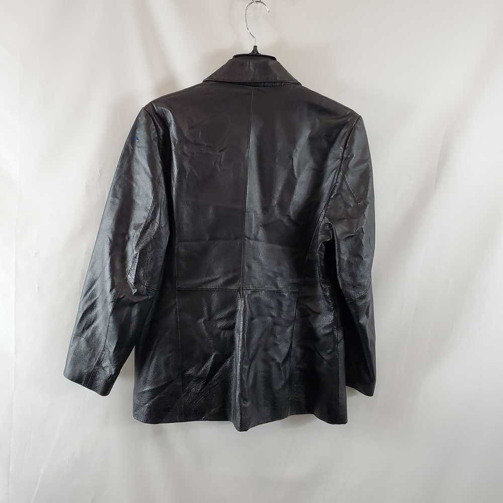 Shaver Lake Women's Black Leather Jacket SZ L - image 2