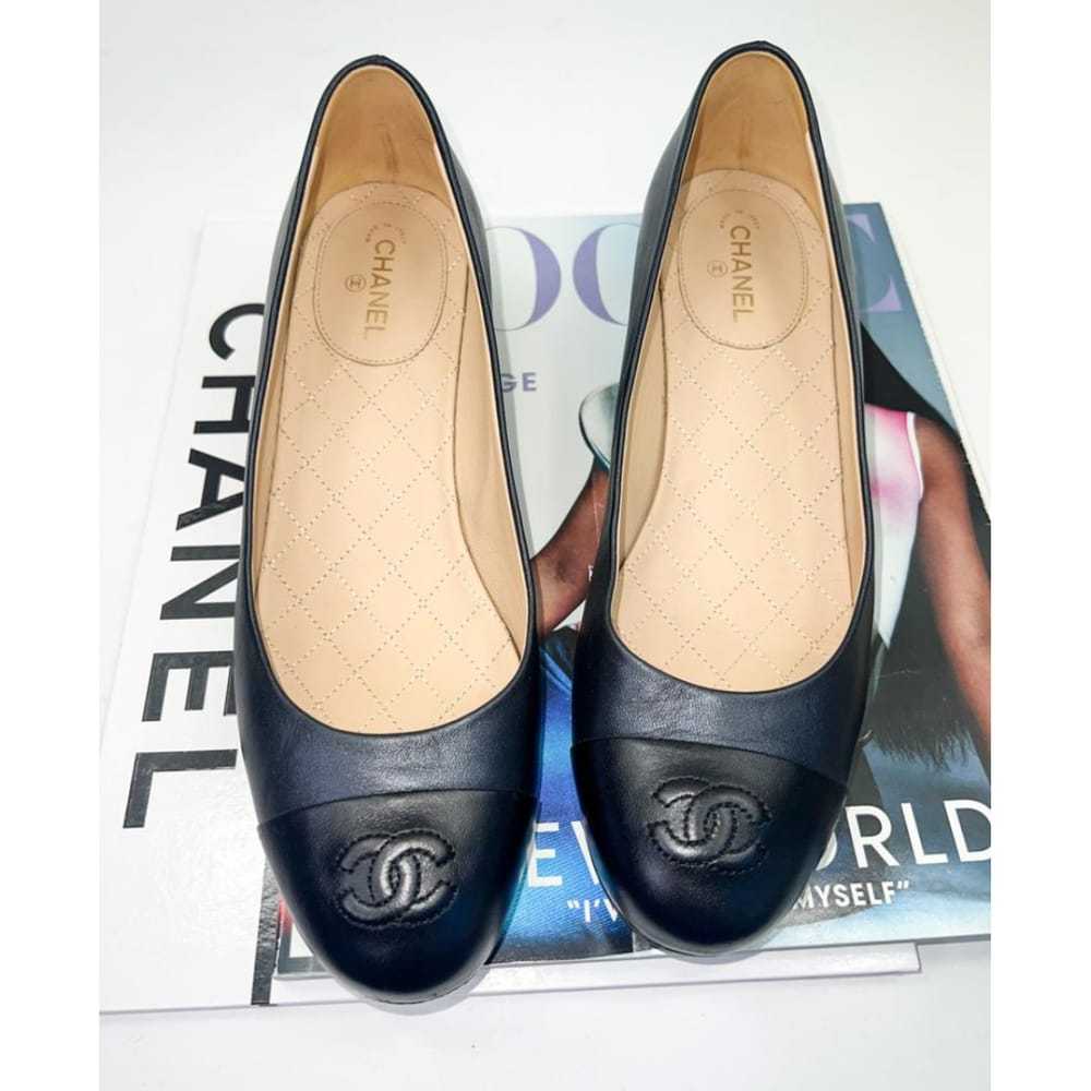 Chanel Leather heels - image 4