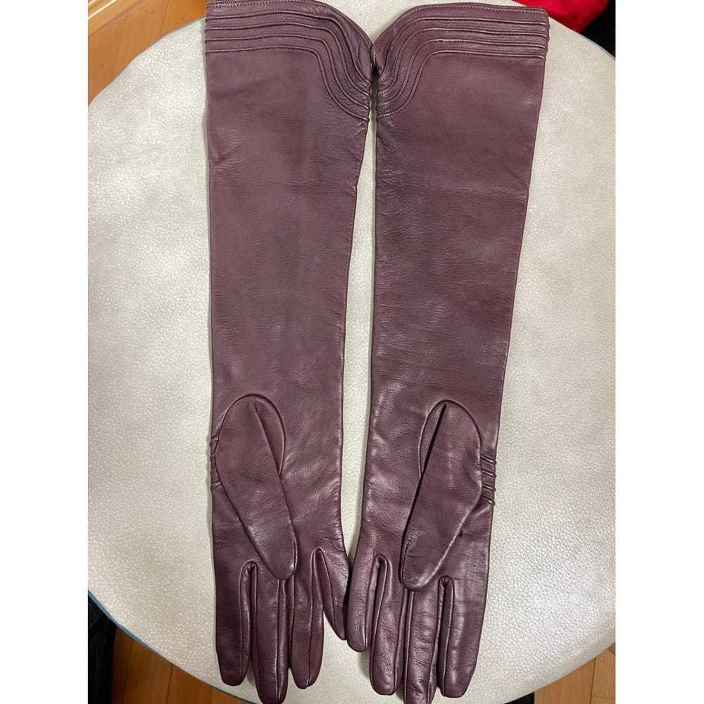 Gucci Leather long gloves - image 2