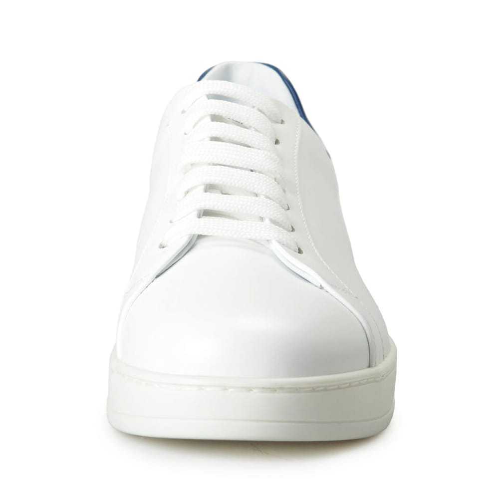 Versace Leather low trainers - image 7