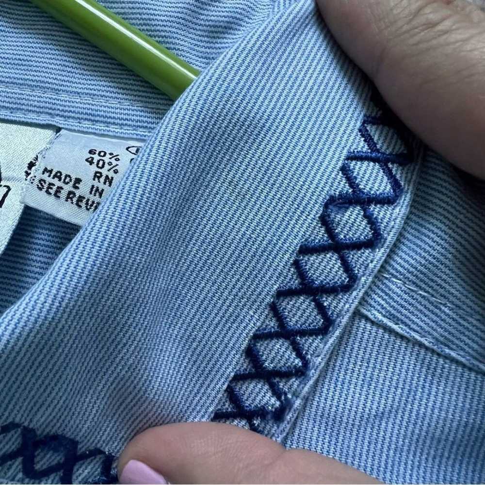 Vintage Erika & Company Embroidered Long Sleeve S… - image 3