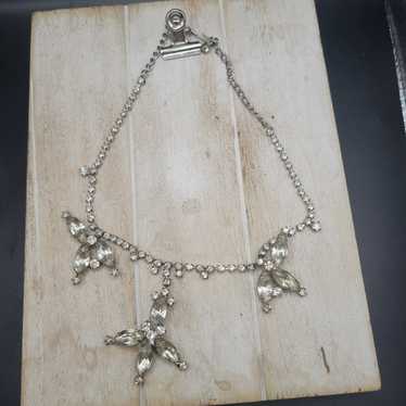 Vintage Victorian Clear Rhienstone Unisex