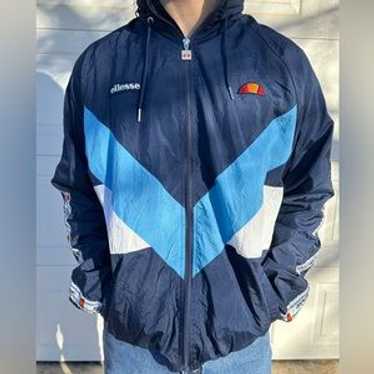 ellesse 青 ナイロン ジャケット(上下セット) Ellesse jacket ellesse windbreaker - Gem