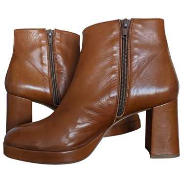Miista Leather ankle boots