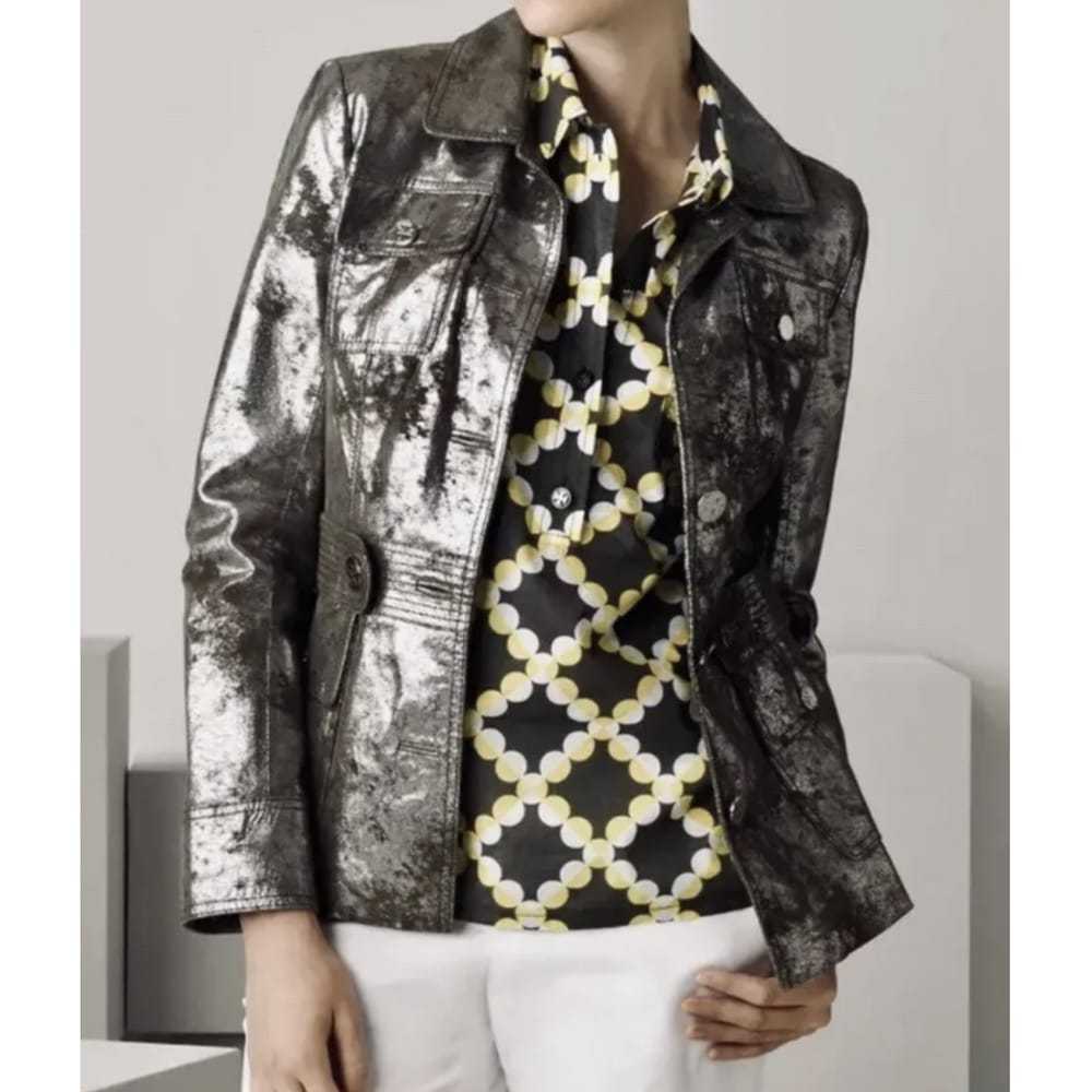 Tory Burch Leather jacket - image 2