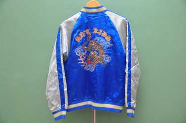 【archive】90s 2way Detail Design Sukajan Amazon.co.jp: Street Fighter 2 Sukajan Nishiki Collaboration