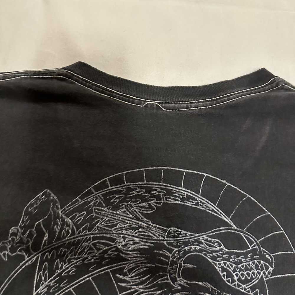 Streetwear Dragon Ball Z Washed Black T-Shirt - image 4
