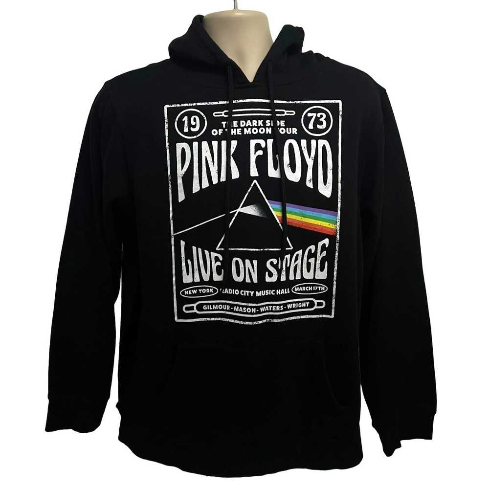 Pink Floyd Pink Floyd Black Graphic Pullover Hood… - image 3