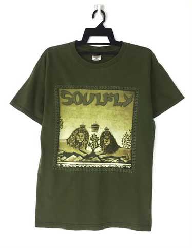 Band Tees × Vintage Soulfly Band - image 1