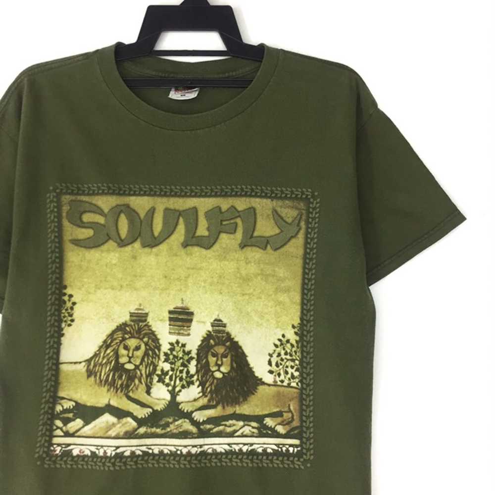 Band Tees × Vintage Soulfly Band - image 2