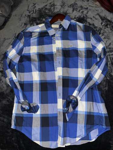 Supreme Spray tartan plaid button down shirt