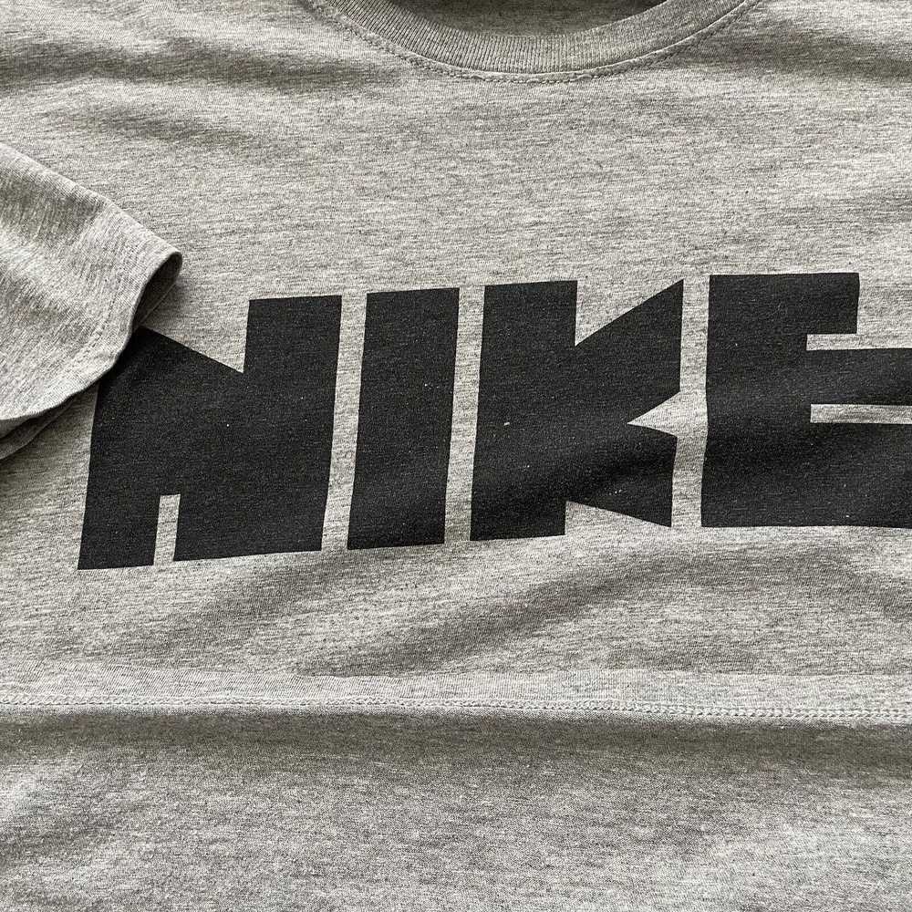 Nike × Vintage Nike T-Shirt Block Print T-Shirt S… - image 4