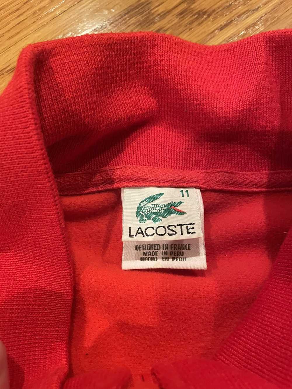 Lacoste × Vintage Vintage Lacoste Track Jacket - image 2