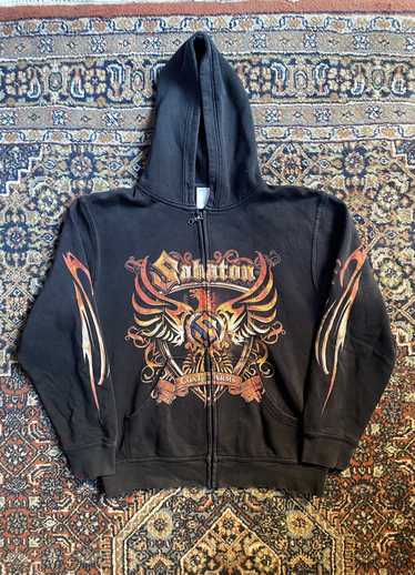 Vintage Vintage Sabaton Metal Band Hoodie - image 1