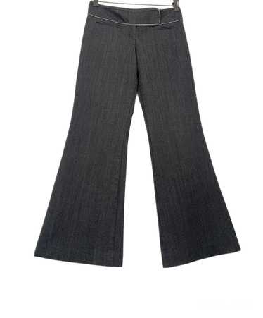 Bebe Y2K Bebe Gray Bootcut/Flare Trouser Size 2/P